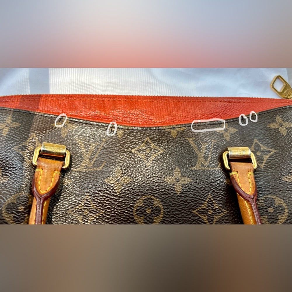 Louis Vuitton Pallas MM Monogram Shoulder Bag - Picture 16 of 17